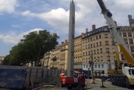 Parc de stationnement enterré de 5 niveaux Lyon (69)